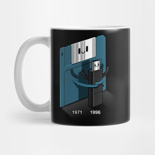 Diskette hug USB Mug